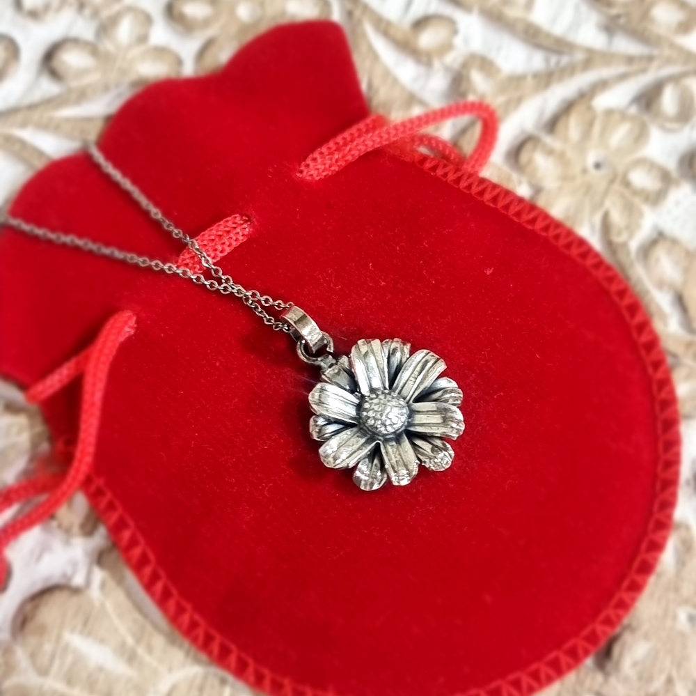 🌼 .925 Mexican Silver Necklace